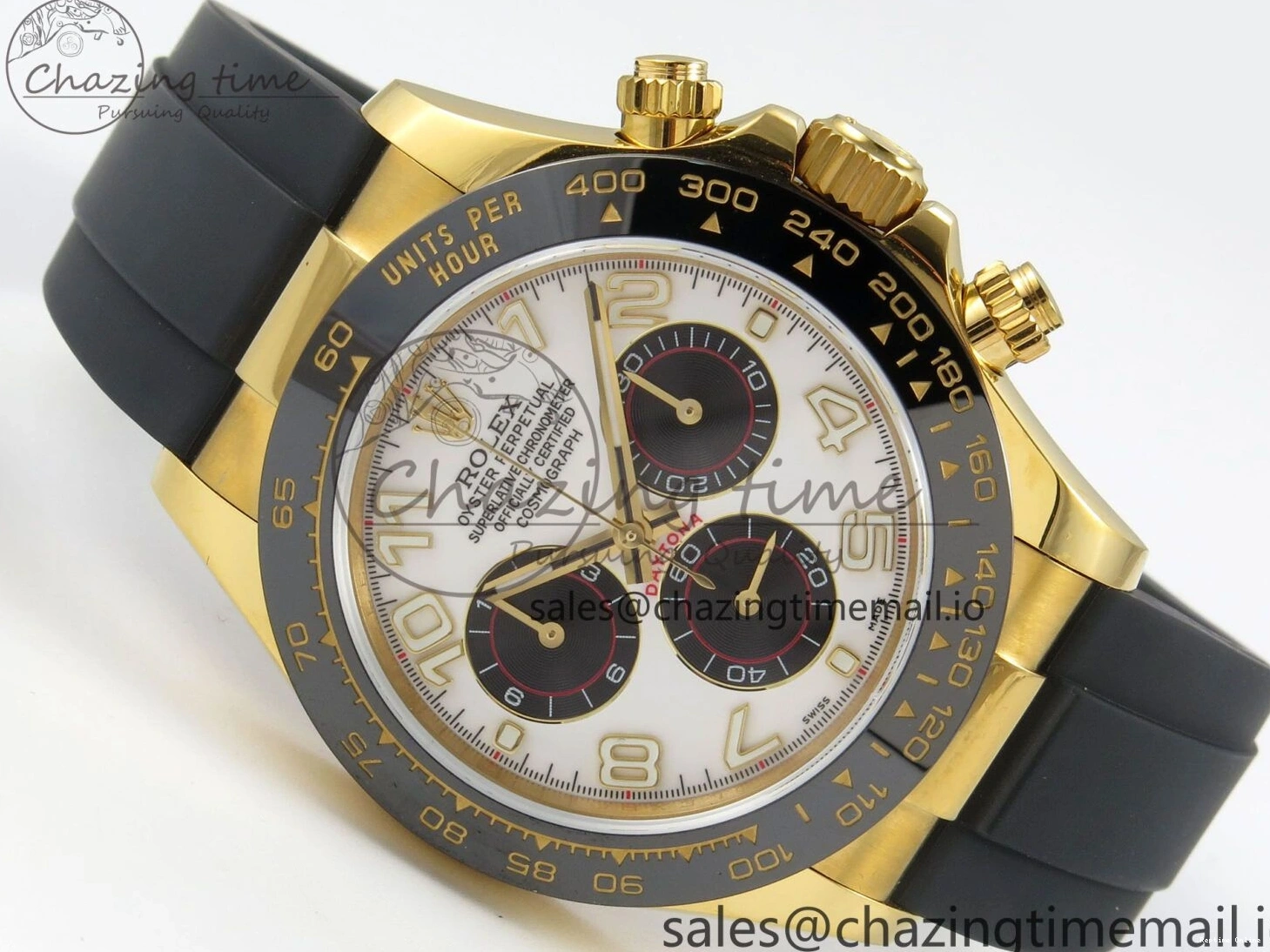 0522 HighPerformance Daytona 116518 QF 1:1 Best Edition White Black Dial on Oysterflex Strap SH4130 V11（Gain Weight） 162